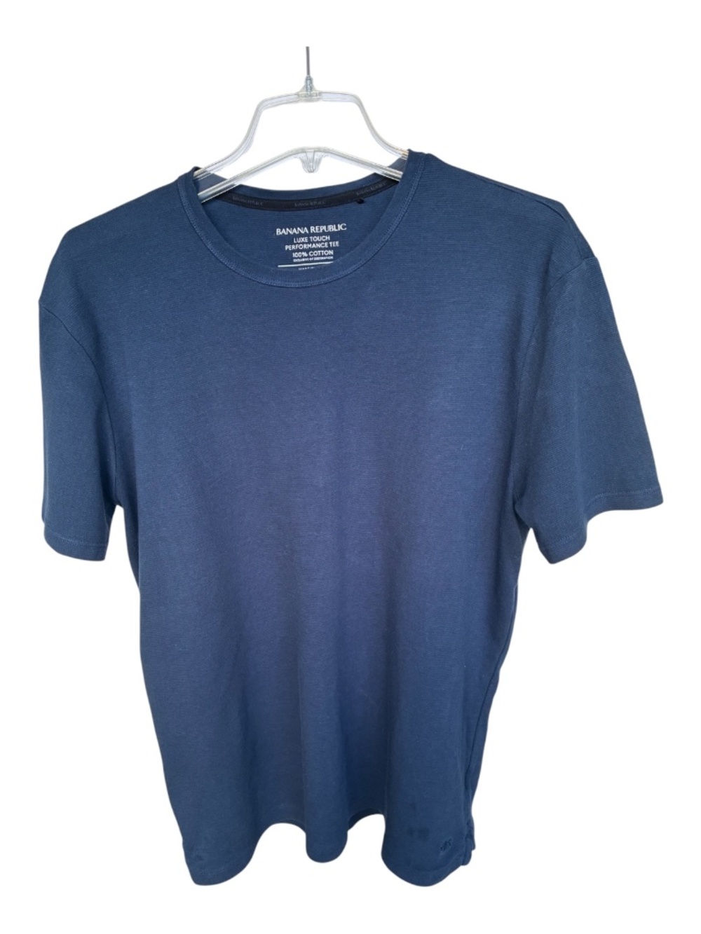 Men's Banana Republic Blue Performance Tee-Size XL